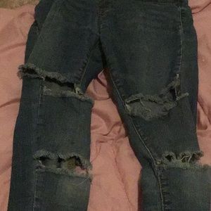 Ripped jeans